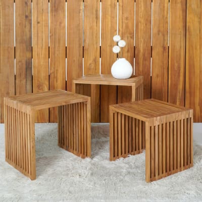 Linea Side Table S/3