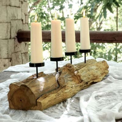 Hazel Candle Holder with 4