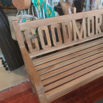 Good Morning Bench