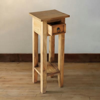 Orkney Pedestal Natural Antique