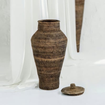 Bima Vase with Lid