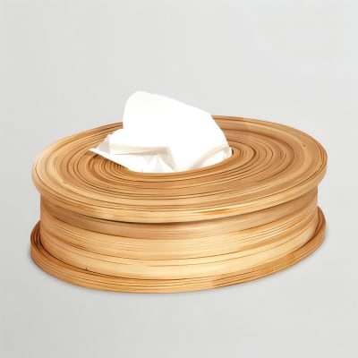 Tissue Holder Bamboo