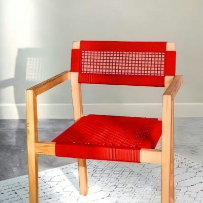 Charlotte Armchair Red