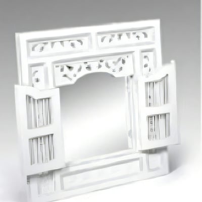 Prison Door Mirror