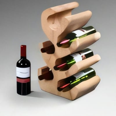 Cactus Bottle Rack - Small