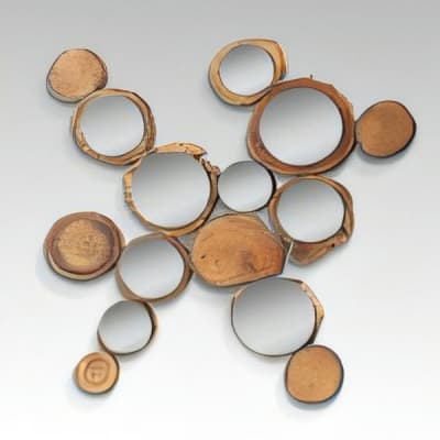 Wall Panel Miror & Log - Small