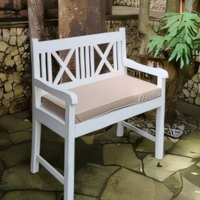 Crisscross Bench 2 Seaters without Cushion