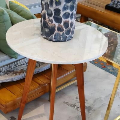 White Marble Table