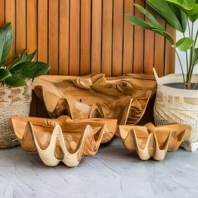 Suar Shell Deco Set of 3