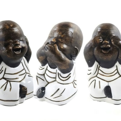 Shaolin Small Set 3 - White Glossy