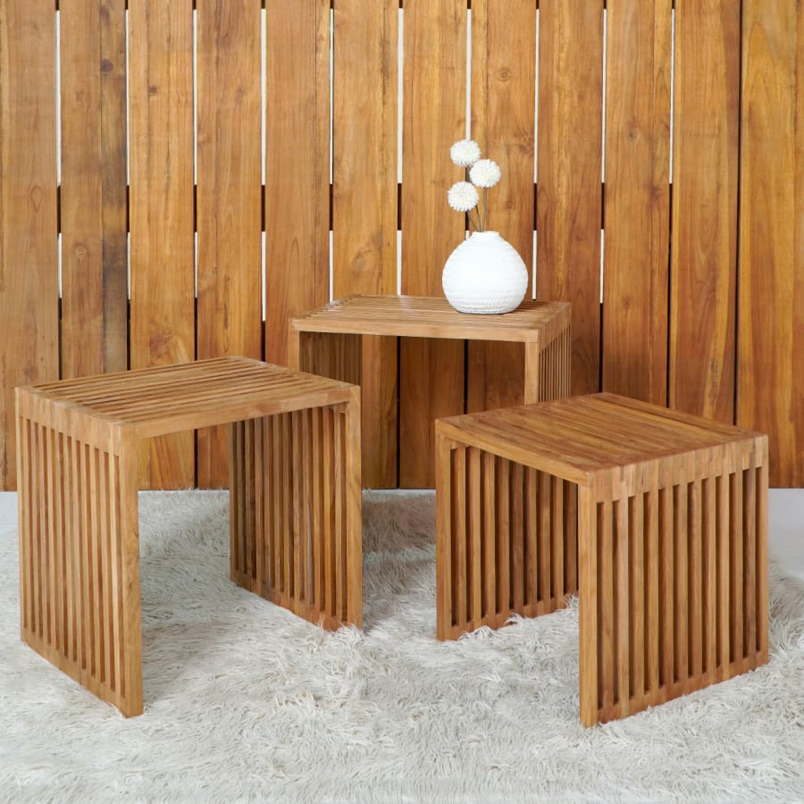 Linea Side Table S/3