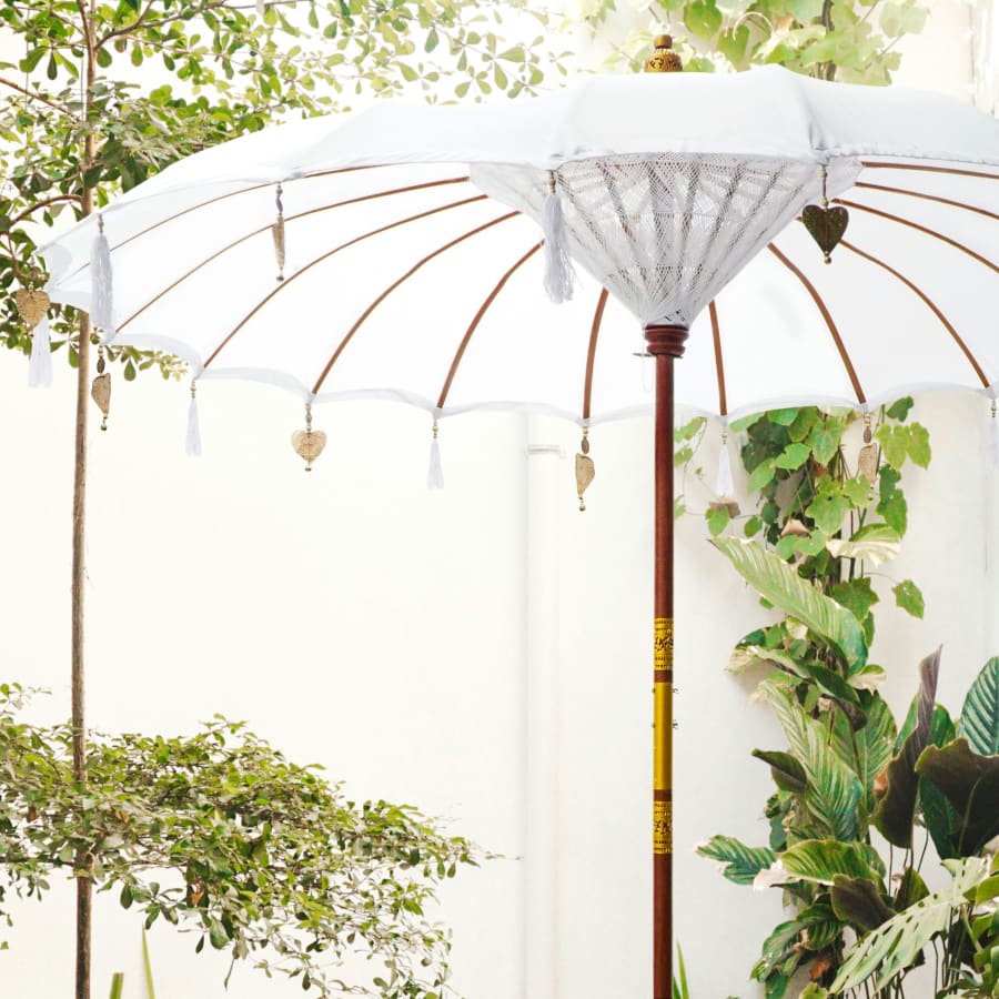 Bali Umbrella with Pole and with Base