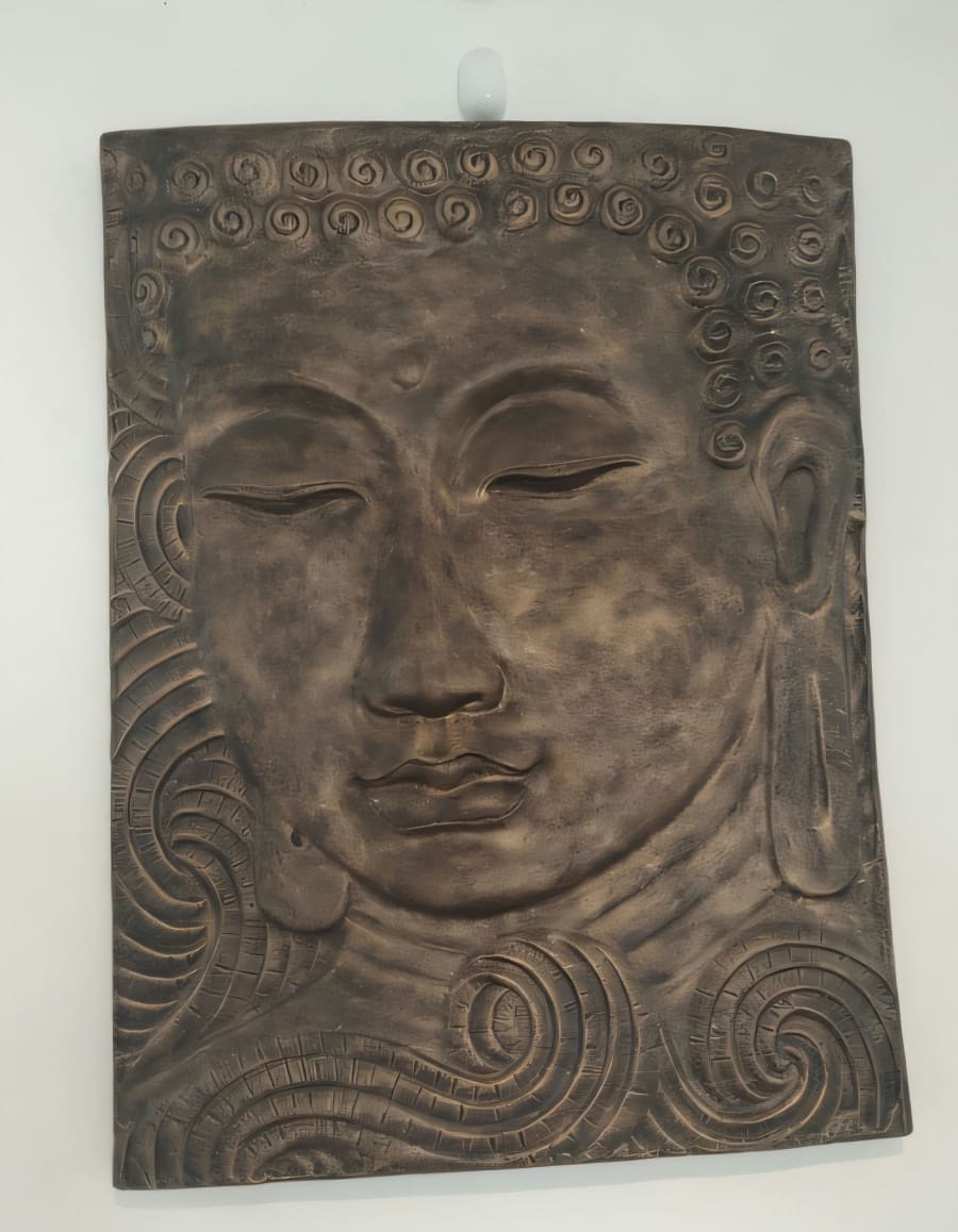 Buddha Tandu Bronze Gold