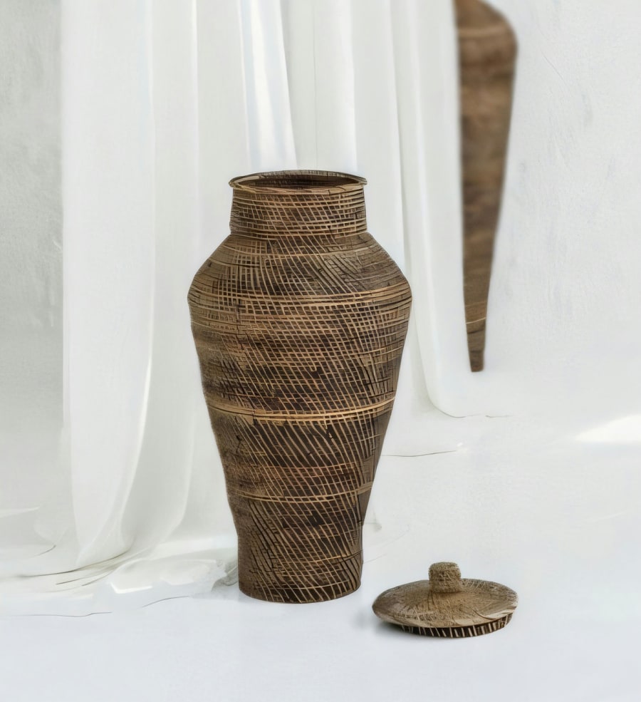 Bima Vase with Lid Small