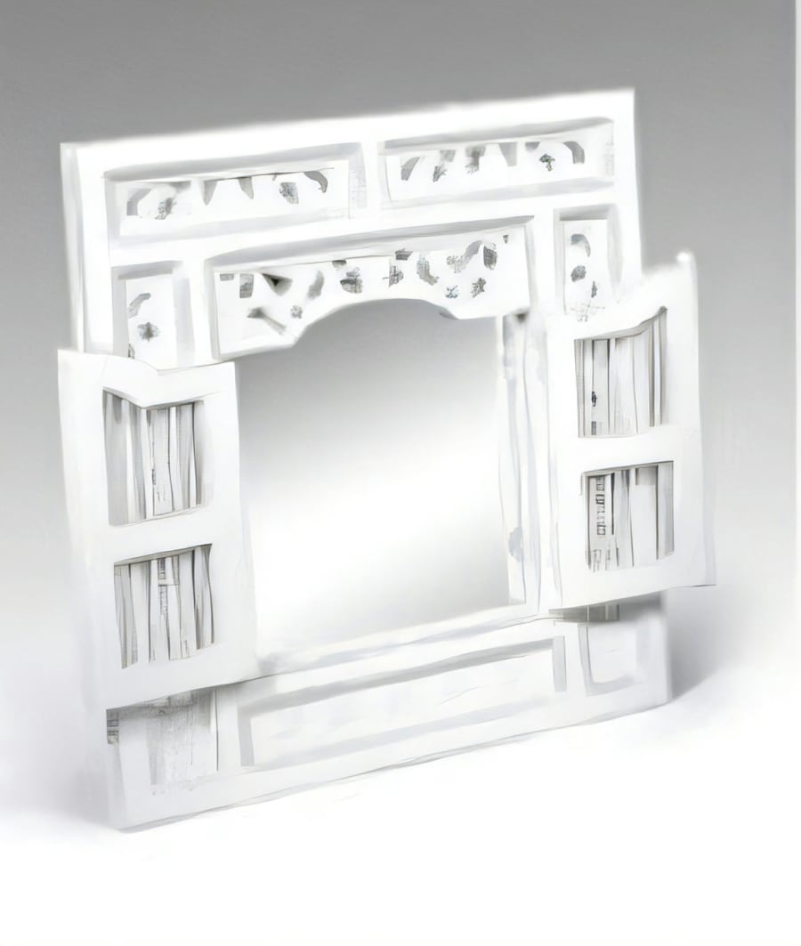 Prison Door Mirror