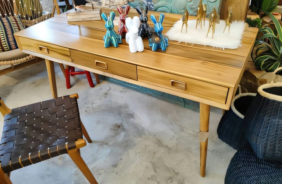 New Nordic Desk 3 Drawers - Kd