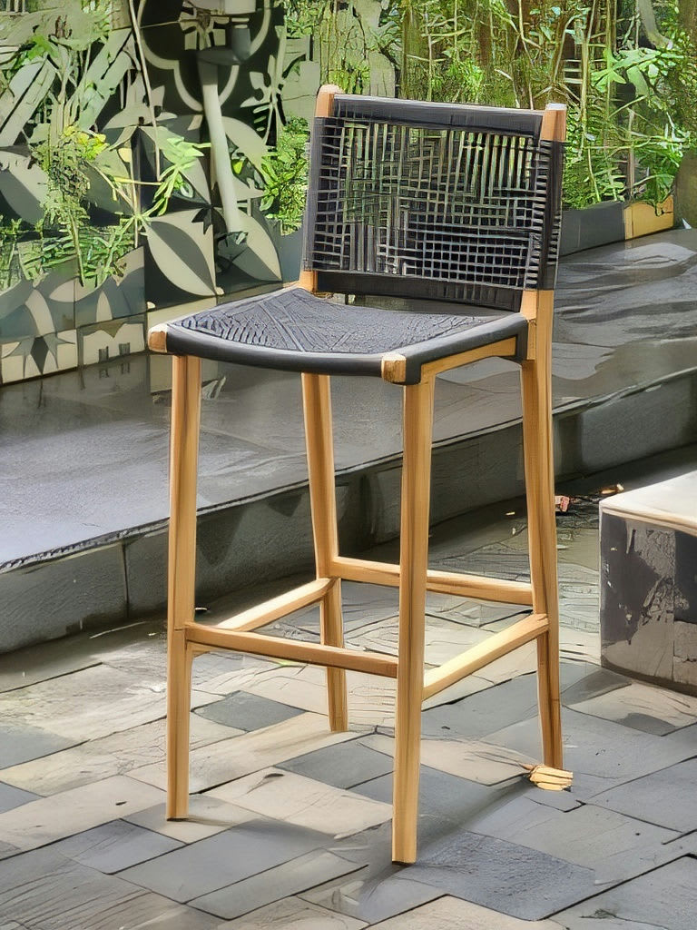 Paris Bar Chair - Black