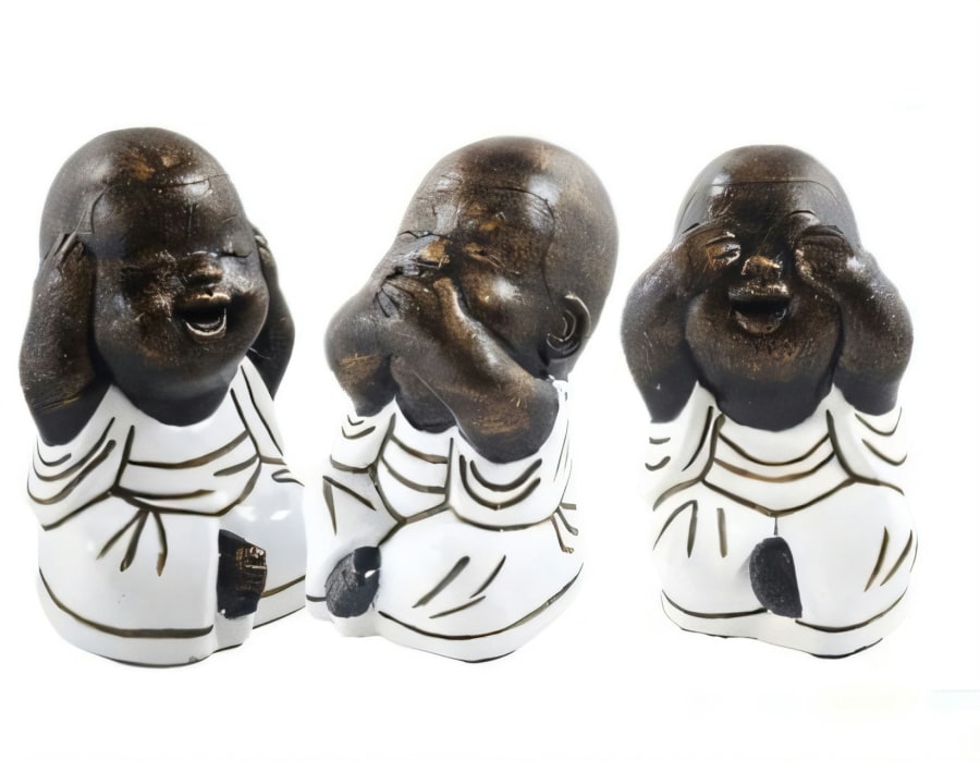Shaolin Small Set 3 - White Glossy