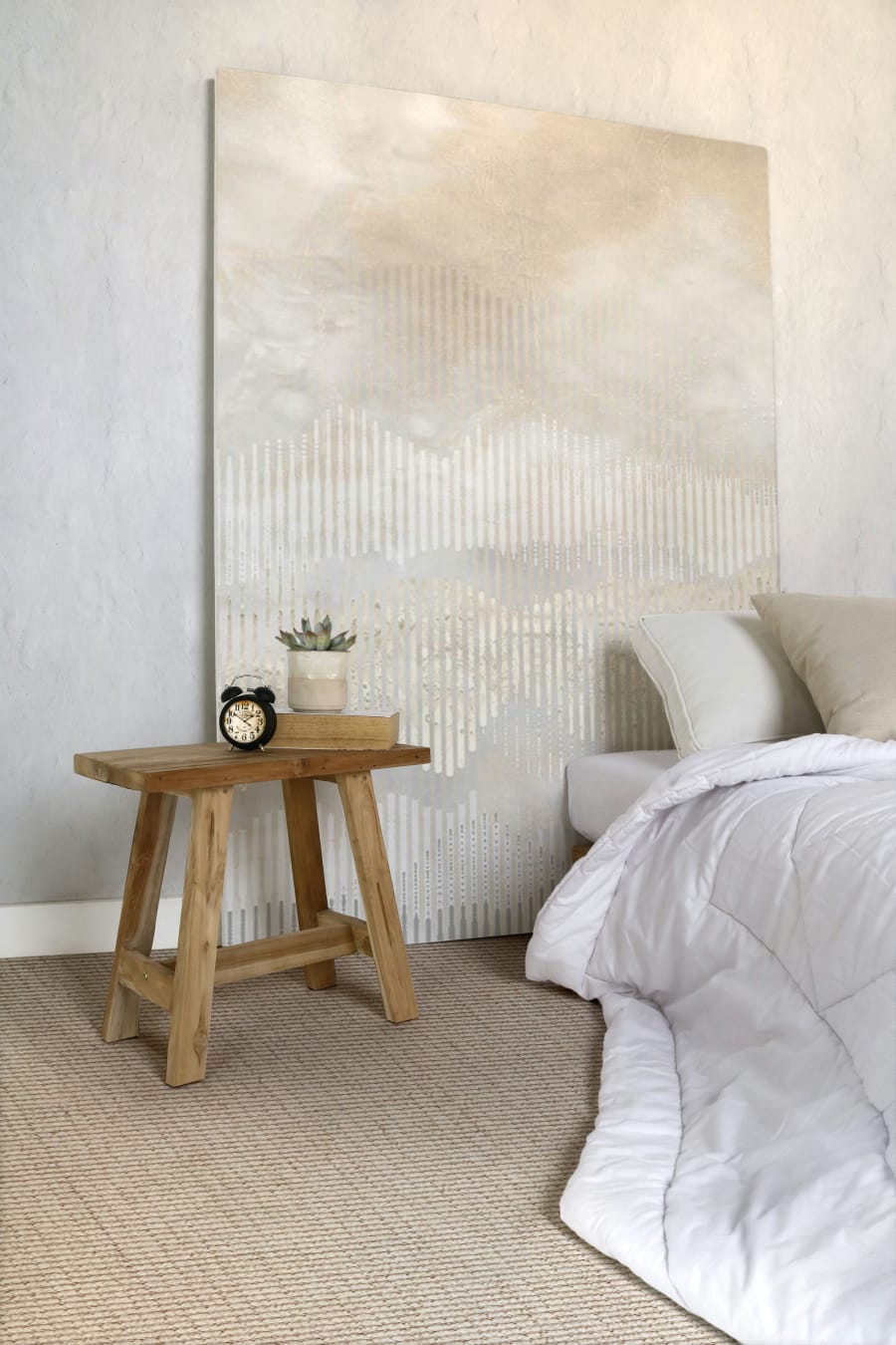 Ranch Bench Small- Kd White Wash