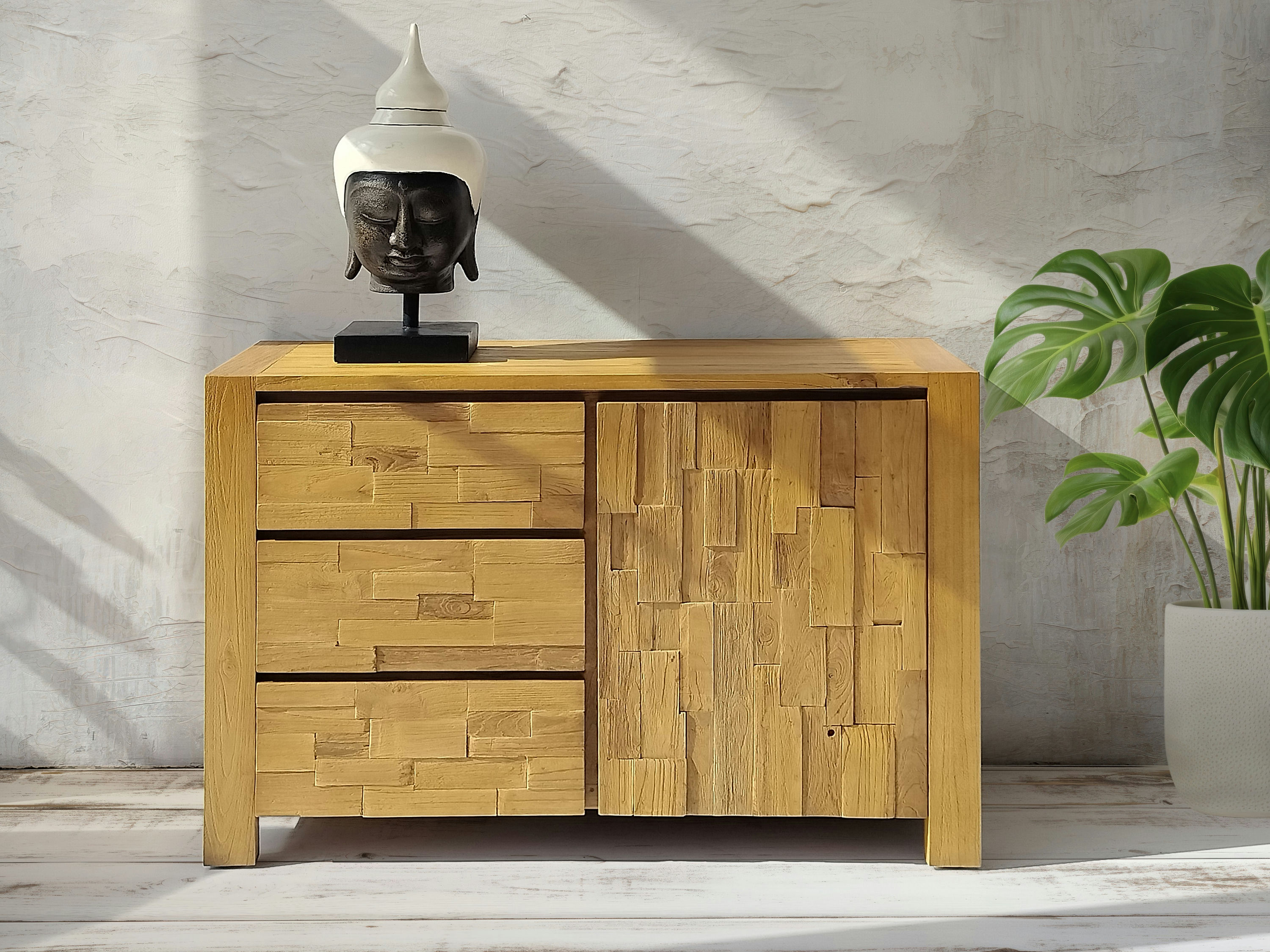 BALIKPAPAN SIDEBOARD 1 DOORS - 3 DRAWERS