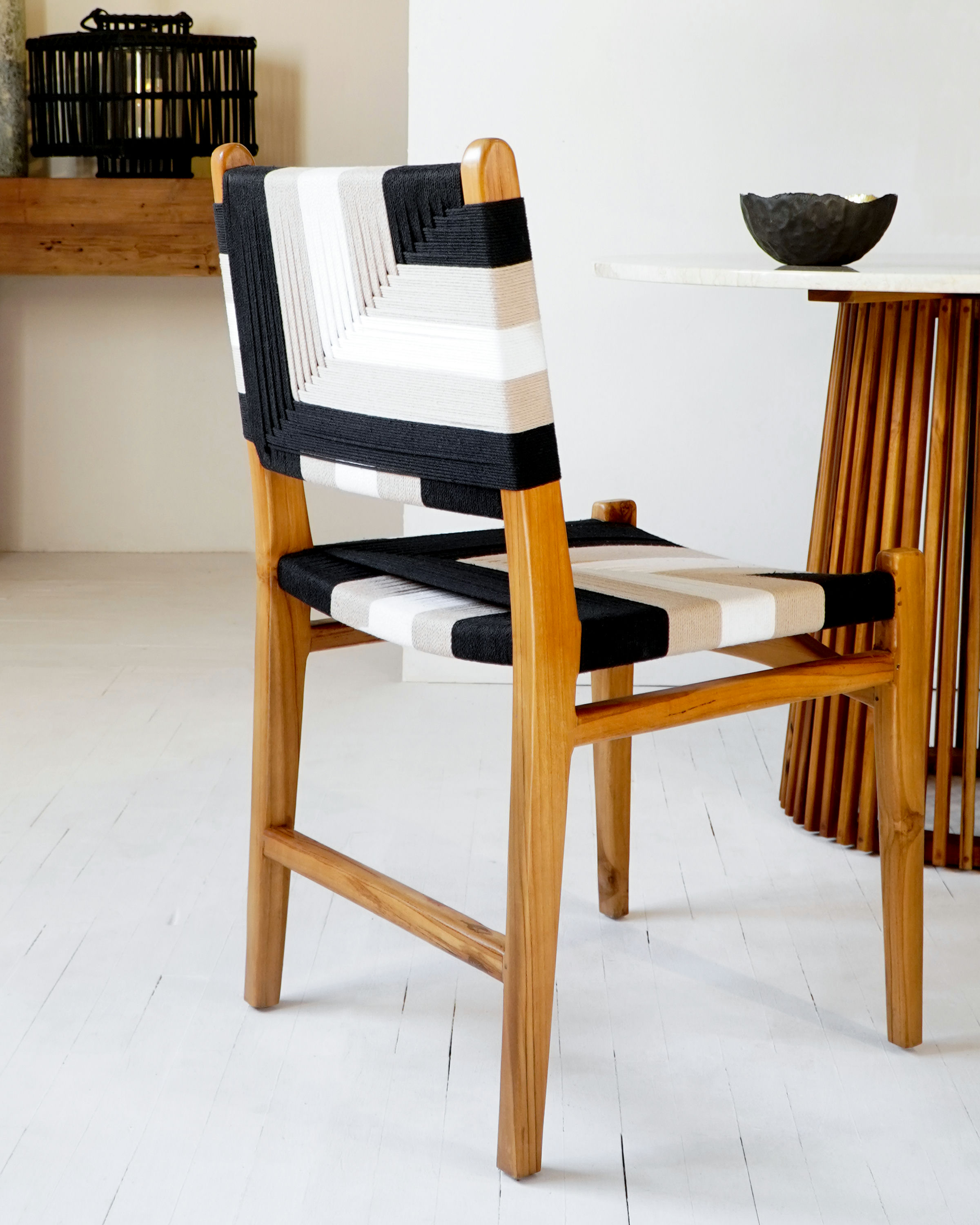 KATJIA ROPE DINING CHAIR