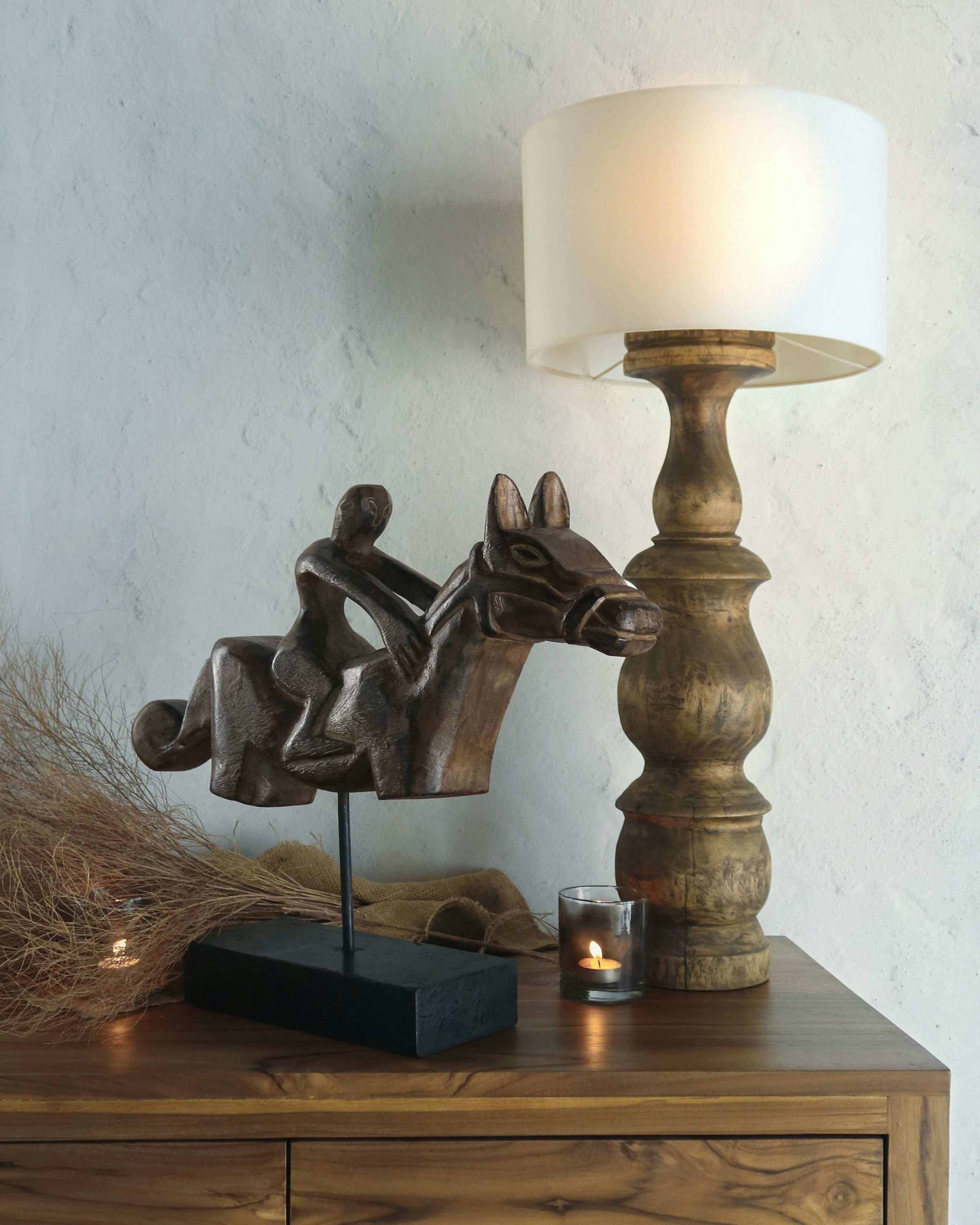 HORSE STAND DECO