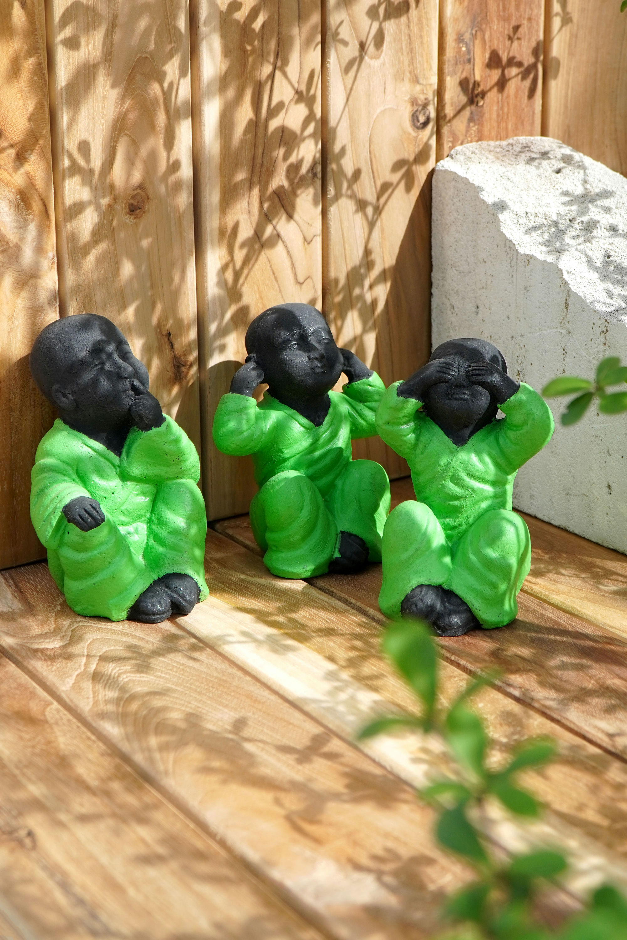 LITTLE MONK SET OF THREE