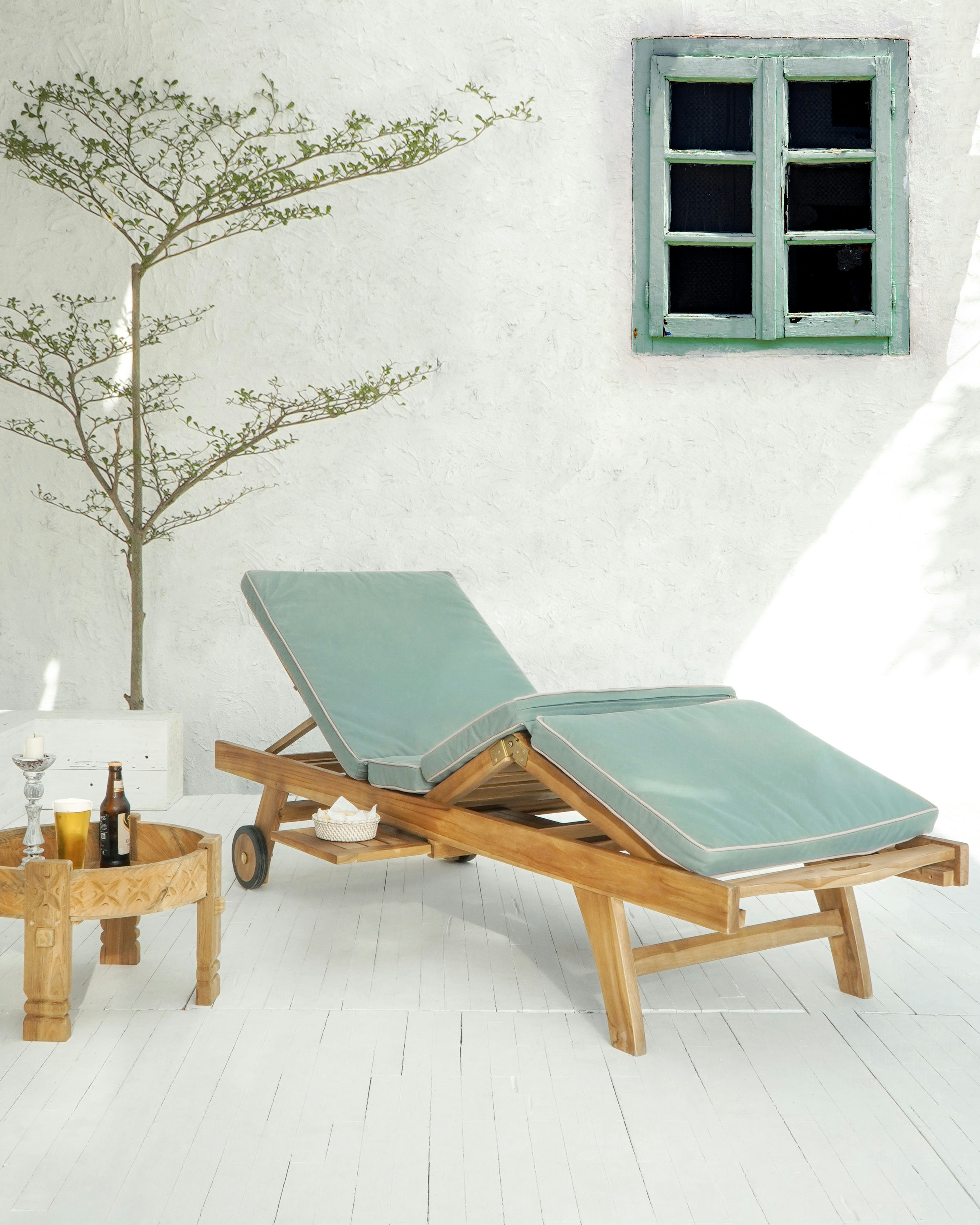 OLELE SUN LOUNGERS INCLUDING TOSCA CUSHION