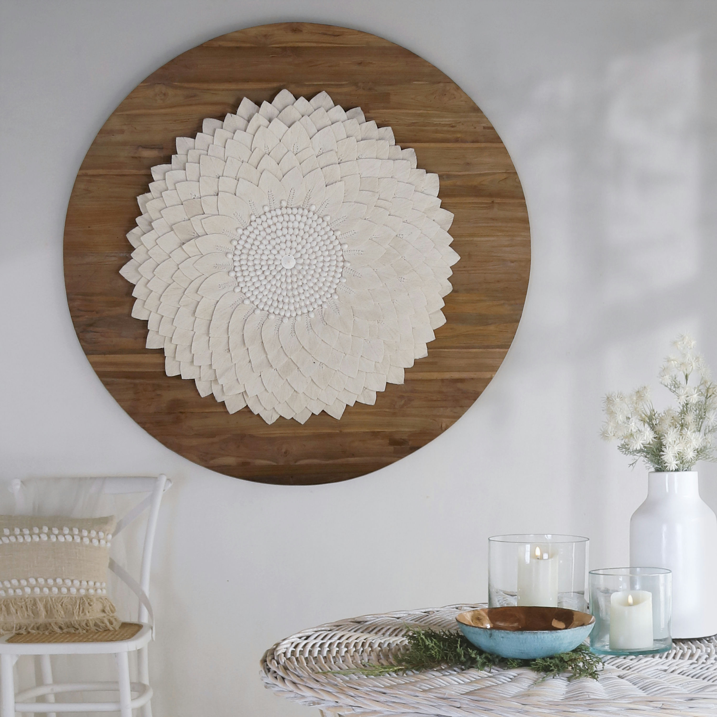 MACRAME WALL DECOR WITHOUT WOODEN WALL